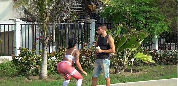  Sweet Anal Sex With A Big Booty Girl In A Gym Outfit Picked Up From The Park